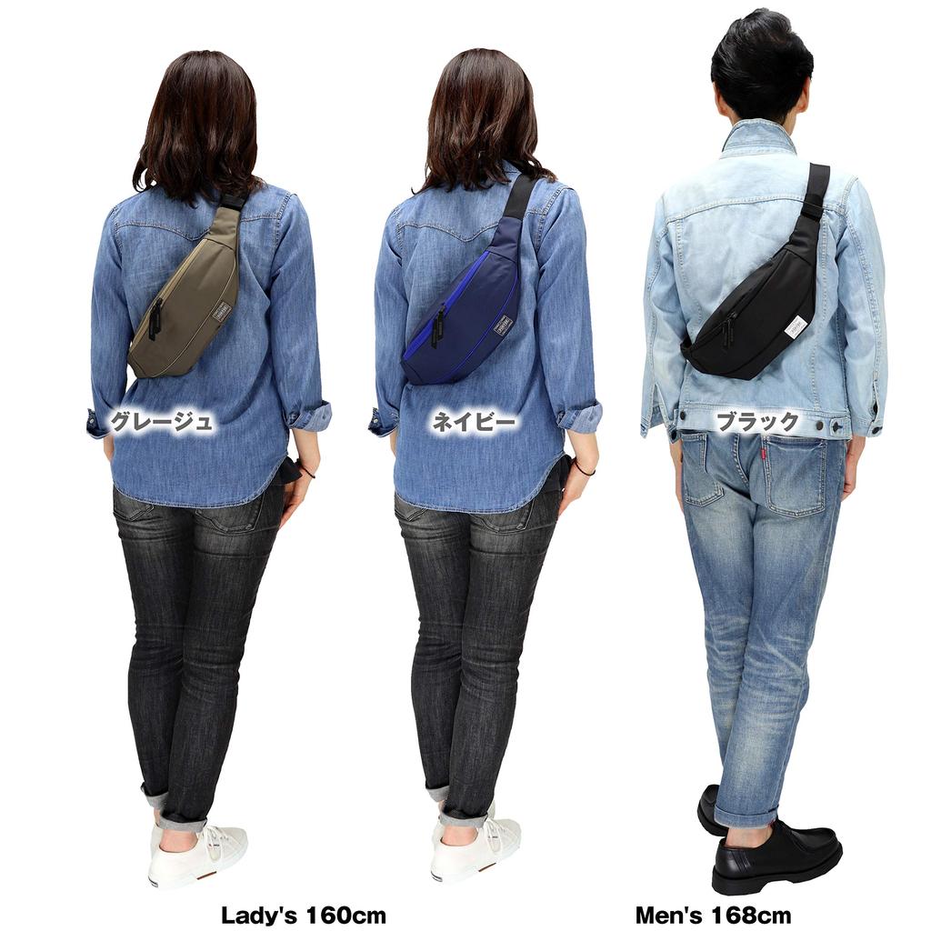 Yoshida Girl Moose Body Large Size Navy [Porter] & Co. 751-18181 Bag/Waist Bag, (3. (50))