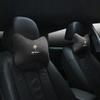 GNLYB1 2026 Hot 1pc/2pcs Car Headrest Fur Neck Pillow Seat Head Cushion Pillow For Alfa Romeo Giulia Stelvio Giulietta 156 1