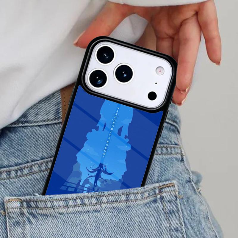 Genshin Impact Sangonomiya Kokomi Phone Case for iPhone 16e 15 14 13 12 17 Pro Max Plus Air 17pro Cover Coque