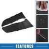 Car Front Door Panel Armrest Cover Interior Door Trims for Honda Accord 2008-2012 Black 1 Pair