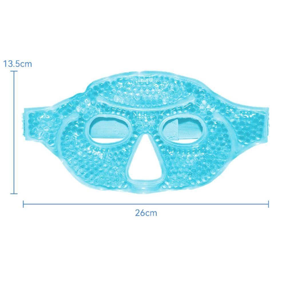 Gel Beads Compress Ice Gel Eye Face Mask Cold and Hot Heat Reusable Sleeping Ice Pack Skin Care Tool Face Ice Bag SPA