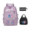 Peripheral Schoolbag Three-Piece Set, Primary And Secondary School Students Backpack, Children'S Lunch Bag, Pencil Bag
