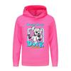 Girls Versatile Printed Comfortable Hooded Sweater Casual Loose Hoodies Sweatshirts Girls