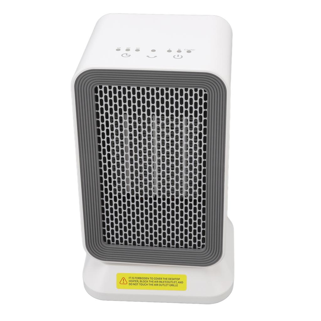 Mini Electric Heater 3 Gears 35 Degree Rotation Noiseless Timing Desk Heater for Office ?