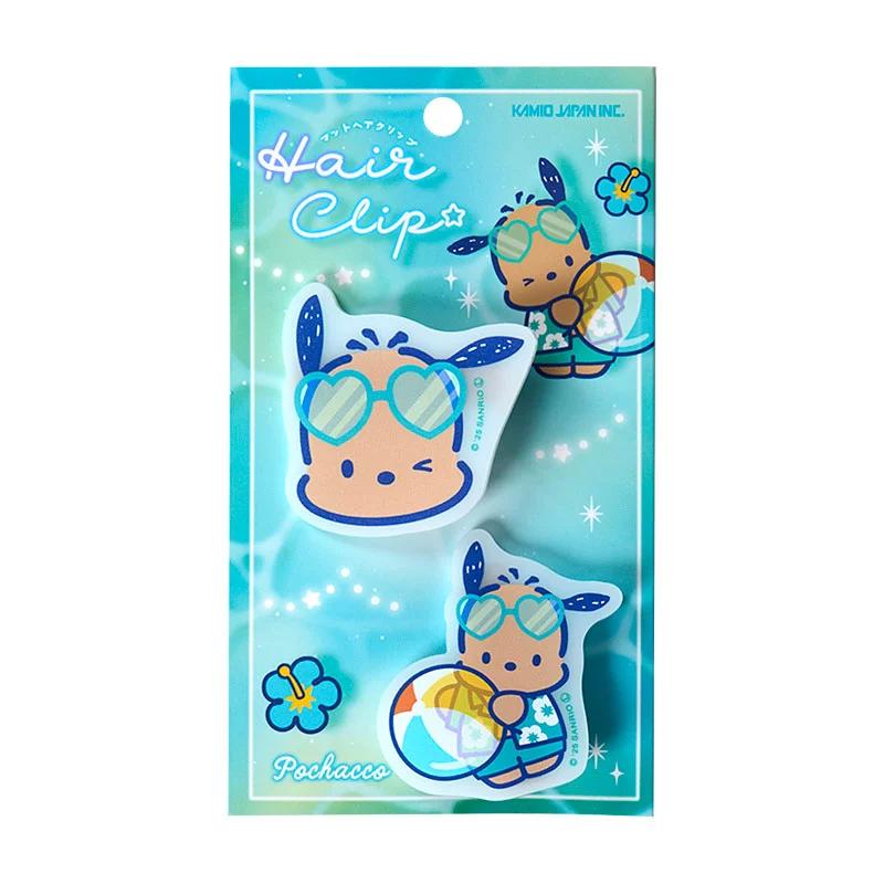 

Матовый зажим для волос Sanrio Pochacco ( ночная вечеринка ) Япония НОВЫЙ