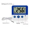 Gellvann Digital FreezerRefrigerator Thermometer with Magnet Standard Digital Freezer Thermometer with LED Alarm IndicatorMemory Freezer Thermometer