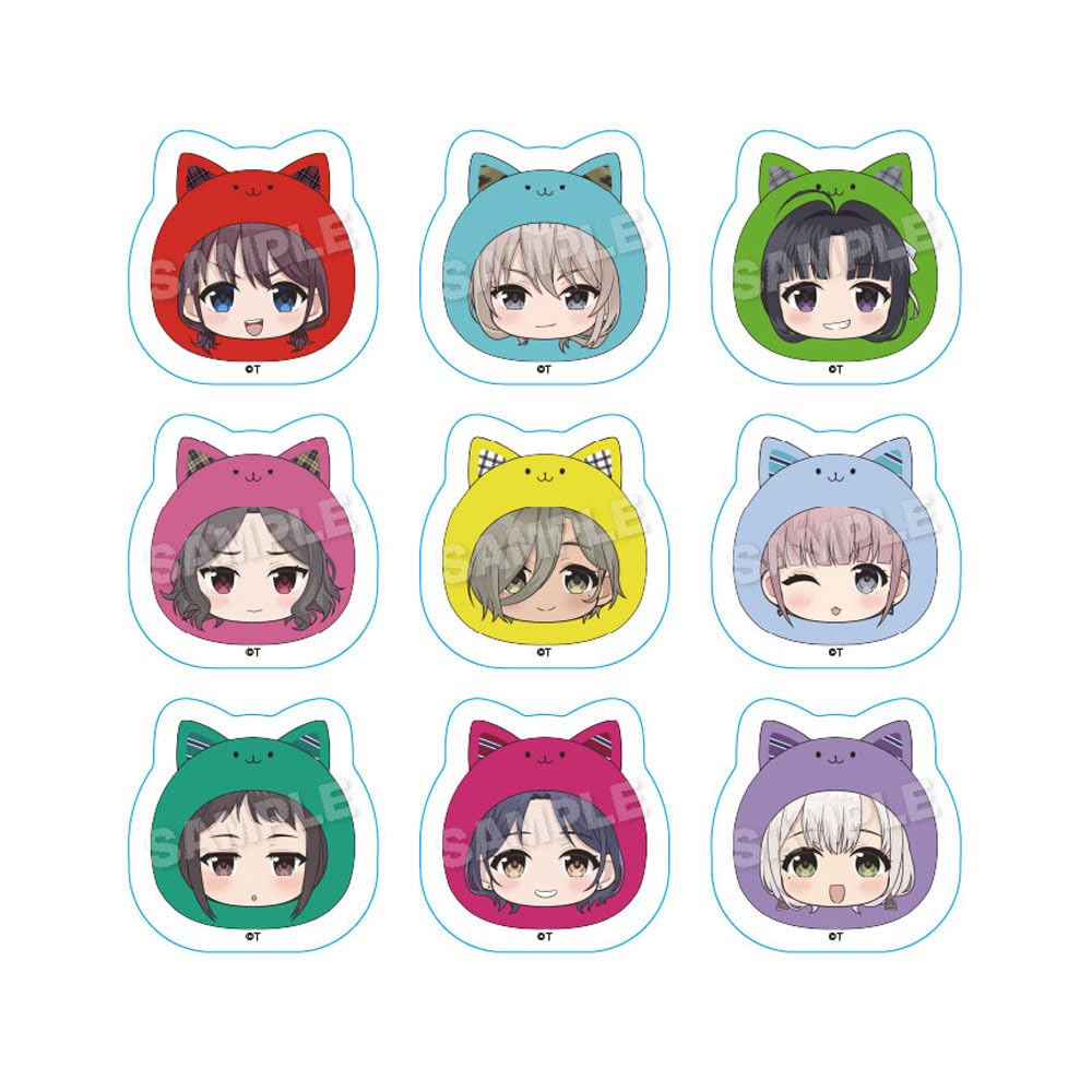 

Girls Band Cry Trading Marumeitsu Figures Box 9-Piece