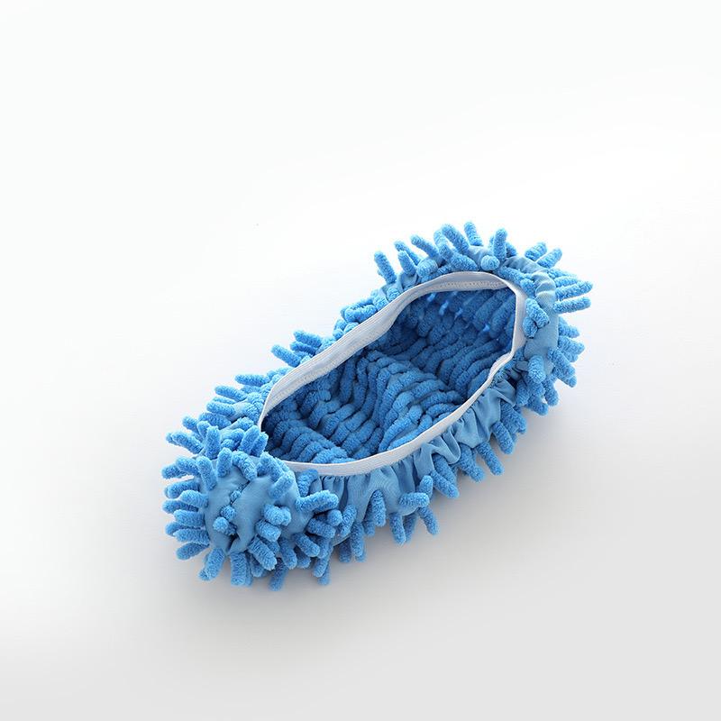 

Chenille Dust Mop Slippers Home Floor Cleaning Mopping Shoes Water Uptake Foot Socks Mop Caps MultiFunction Cleaning Shoes new 2pcs синий