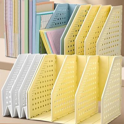 Kitaplık Geri Çekilebilir Dosya Tutucu Dosya Düzenleyici Masaüstü Kitap Ayracı Dosya Depolama Rafı Ofis Malzemesi