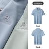 MONTAGUT Men's Short Sleeve UPF50+ Polo Shirt
