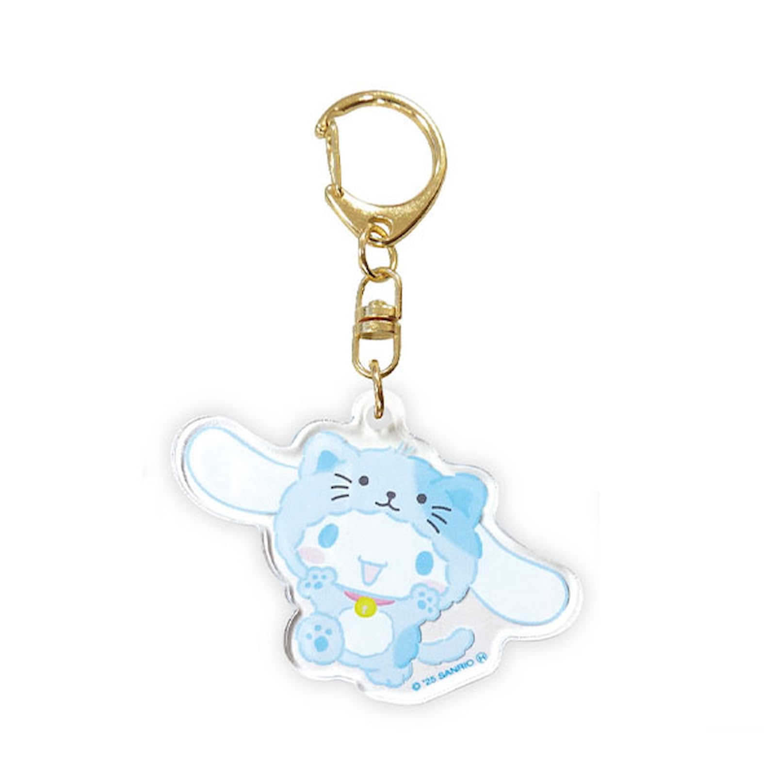Персонажи компании K Sanrio (Серия Банзай) Акриловый брелок Синаморолл (Кошка) SAB-AK-CN