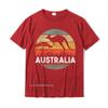 Australia Day Shirt Funny Australian Kangaroo Vintage Gift TShirt Unisex Funky Casual Tops Shirt Cotton T Shirts Fashionable
