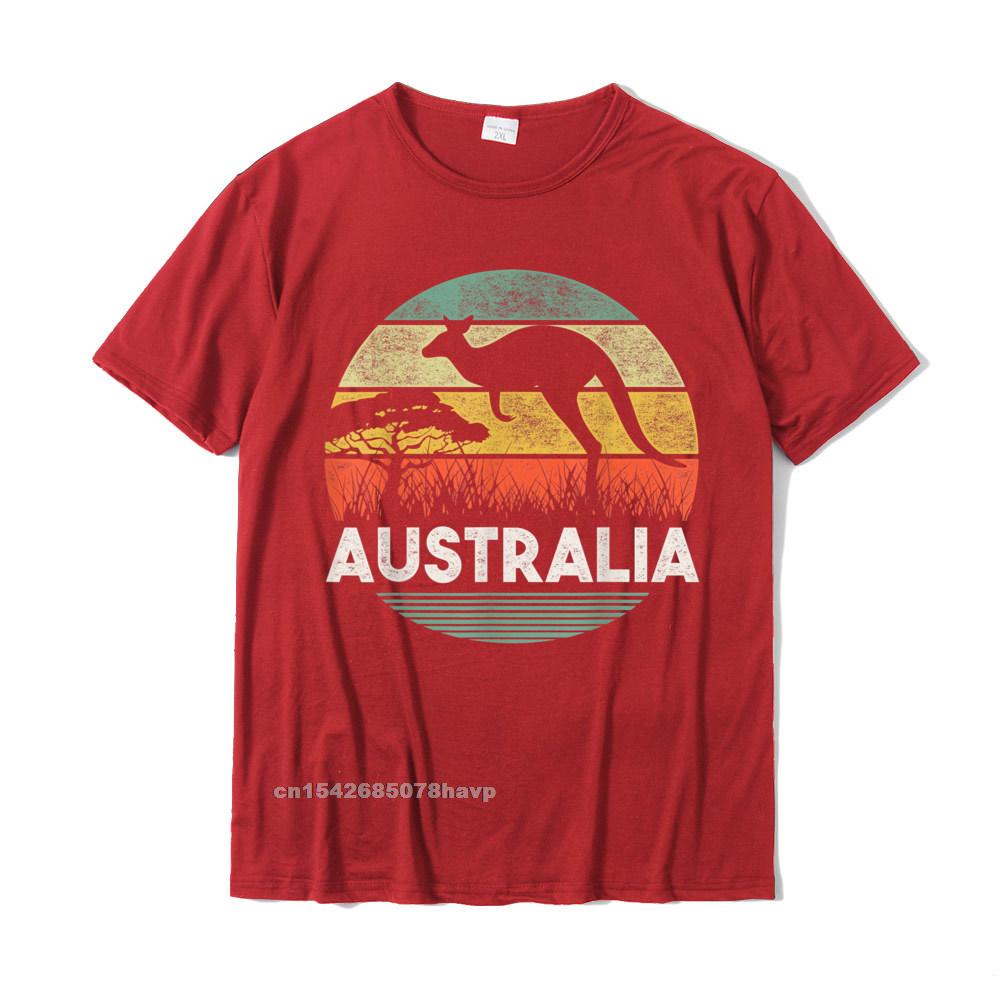 Australia Day Shirt Funny Australian Kangaroo Vintage Gift TShirt Unisex Funky Casual Tops Shirt Cotton T Shirts Fashionable