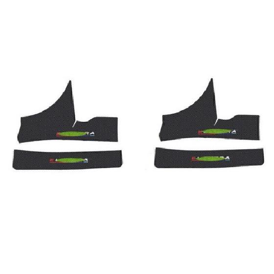 For Hyundai Elantra 2021-2024 Carbon Fiber Inner Door Sill Threshold Protector