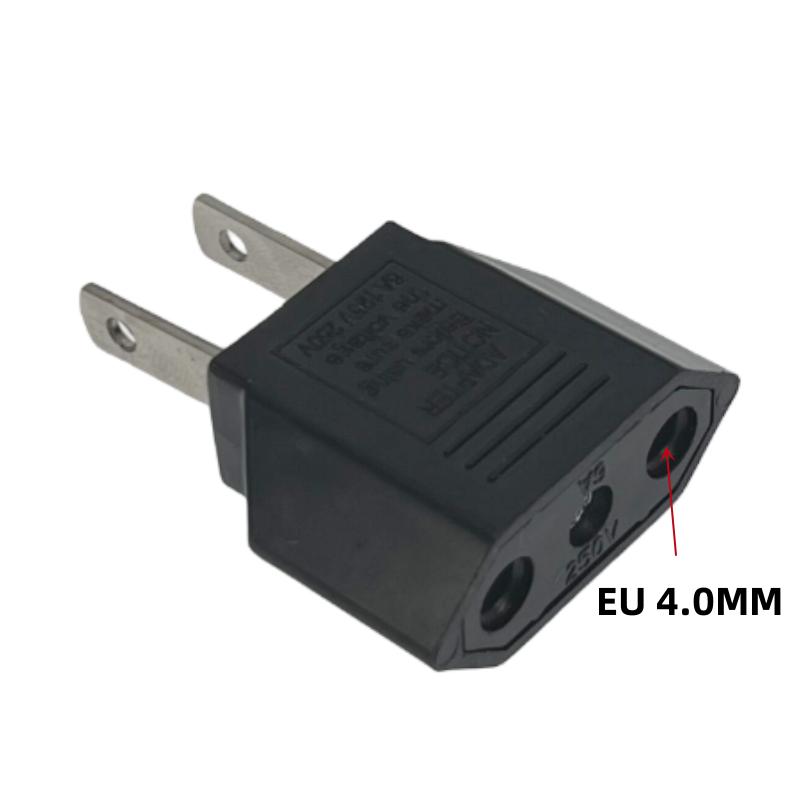 America European Mini CN UK EU To US AU Power Plug Adapter Russia Australia Travel Plug Converter Korea 4.0mm 4.8mm Plug 6A 125A