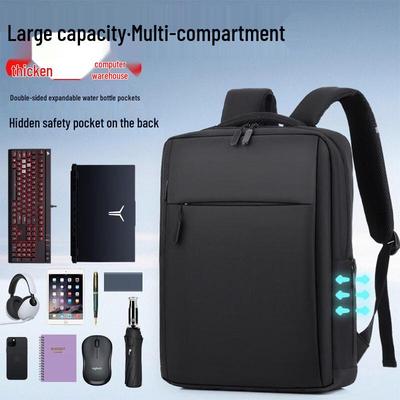 Vanaheimr 16.1-inch Men's Business Anti-theft USB Backpack