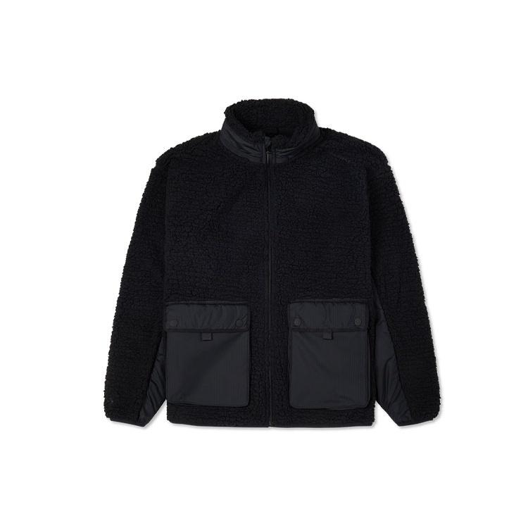 Converse Counter Climate Sherpa Jacket Asia Sizing Black Men s 10021937-A02 L