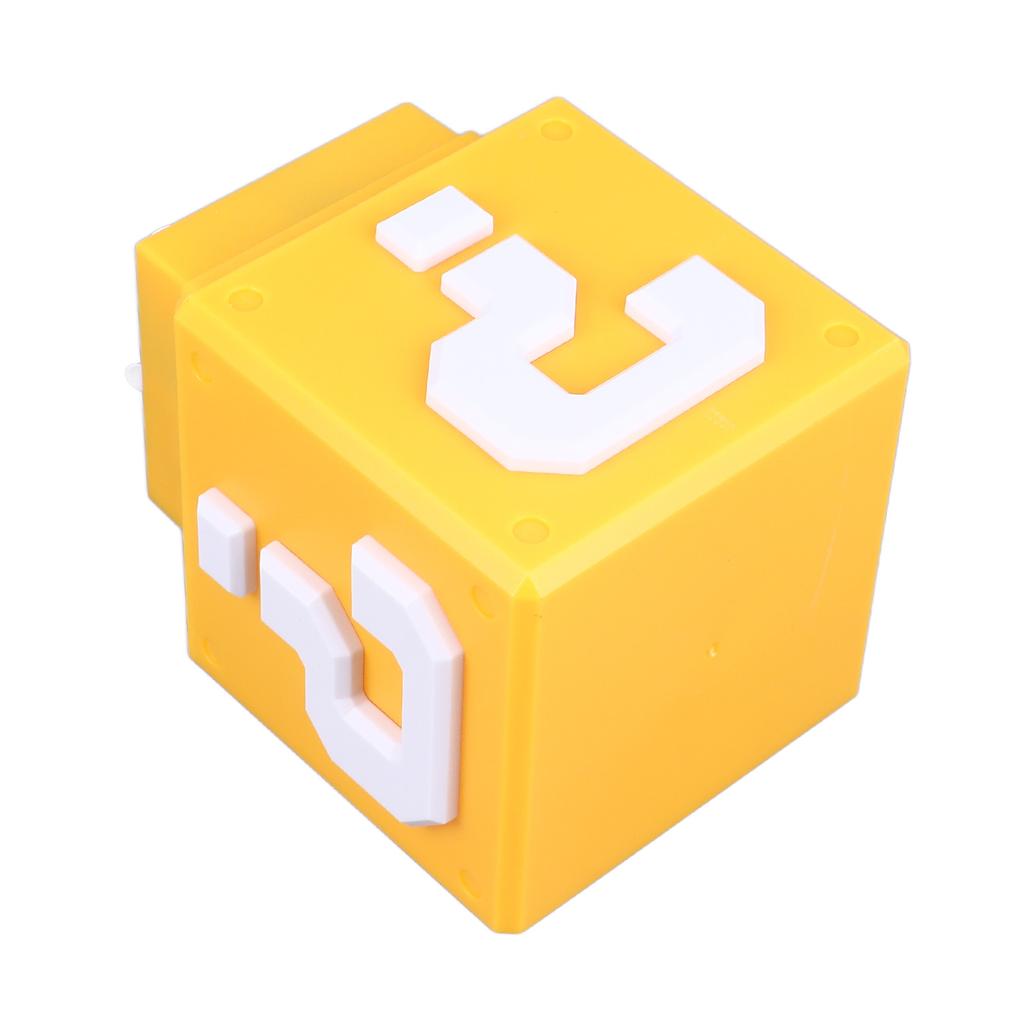 LED Question Block Night Light with Sound Rechargeable Energy Saving Bedside Lamp for Bedroom