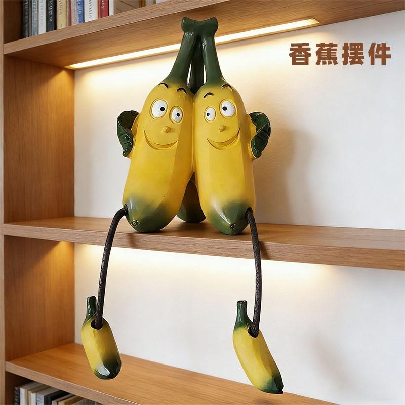 Cute Fruit Vegetable Ornament Creative Home Garden Decor Stress Relief Gift