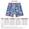 Men Swim Shorts Elastic Drawstring Mesh Lining Side Pocket Quick Dry Men S Bathing Suit for Party Beach Surfing Blue L