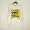 Seltenes Cav Empt Weißes Langarm-T-Shirt