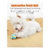SCHITEC Dog Toy Ball with Sound [Set of 4, Baseball, Soccer, Volleyball, Basketball] Chew Toy, Toothpaste, Durable, Lack of Exercise, Stress Relief,