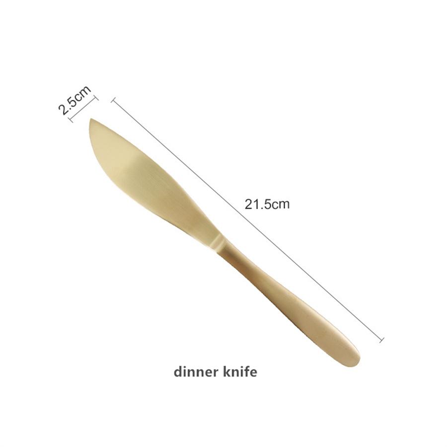 304 Edelstahl Weidenblatt Ins Design Steakmesser Gabel Löffel Westliches Besteck Japanischer Kaffeelöffel Vintage Gold Kuchengabel