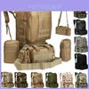 Large Capacity 65l Outdoor Military Tactical Sportbag With Multipockets And Breathable Padding Shoulder Straps
