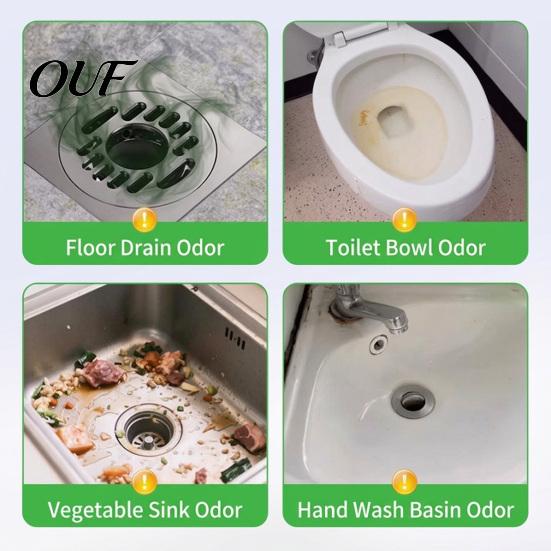 Sewer Smell Remover Drain Odor Eliminator Pods, Water-Soluble Neutralizing Capsules, Long-Lasting Deodorizer for Home Fresh Scent Sink And Bathroom