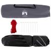 Beach Tent for 3 Persons Grey Quick Release Waterproof
