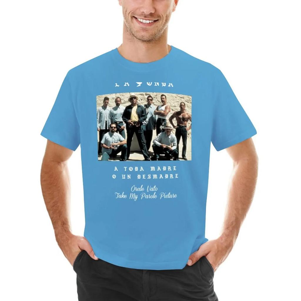 La Onda Blood In Blood Out édition limitée Vatos Locos collection rare T-shirt anime noirs hommes grands t-shirts