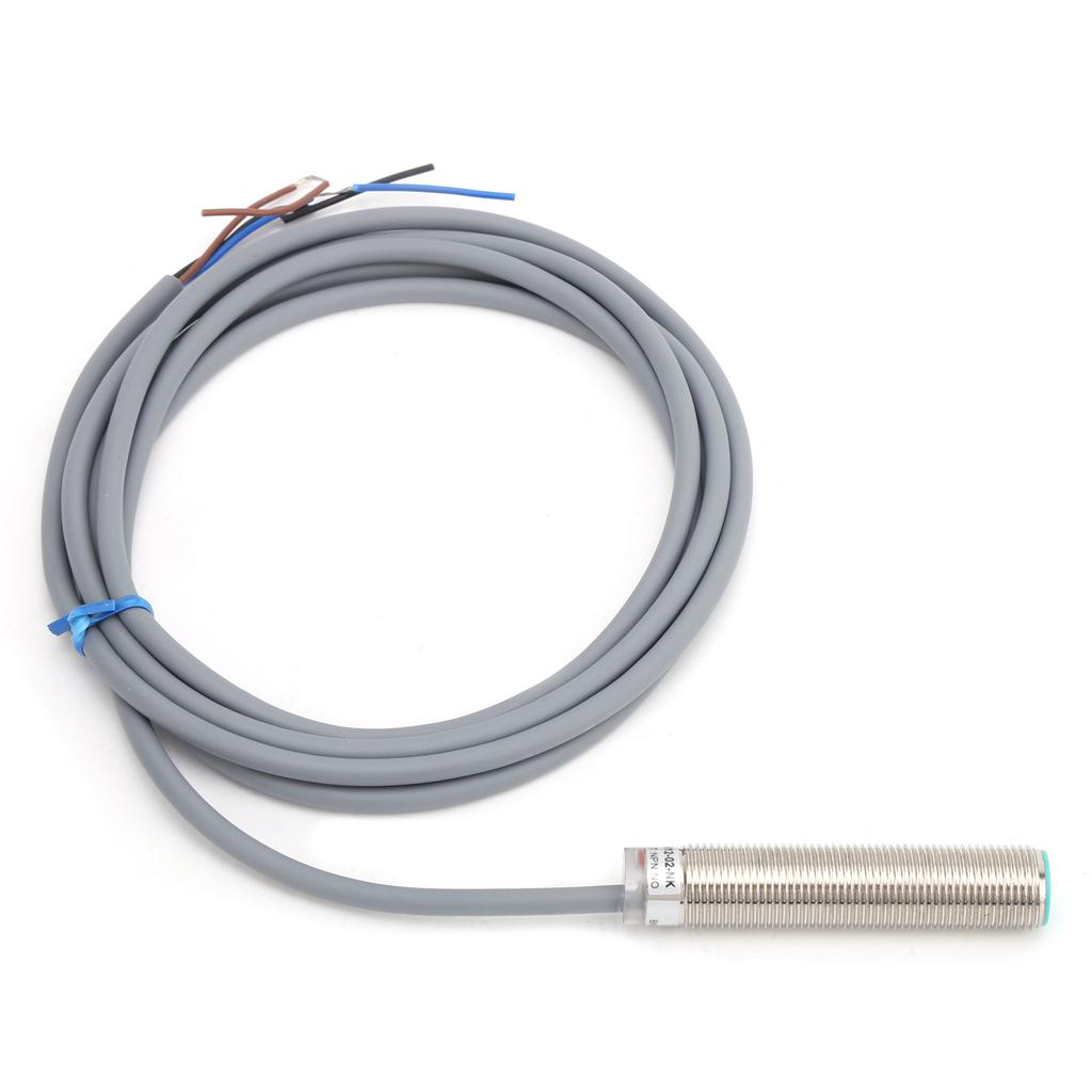 BERM Proximity Switch Cylindrical Shaped 3‑Wire PNP Normally Closed Sensor 10-30VDC