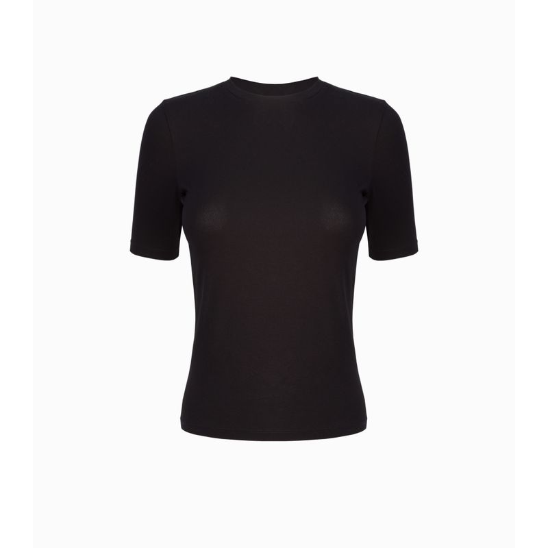 Fashion Stylish Simple and Versatile Ins Pure Color Silm round Neck Short Sleeve T-Shirt 2025 New Arrival Pure Cotton Top T-shirt Women