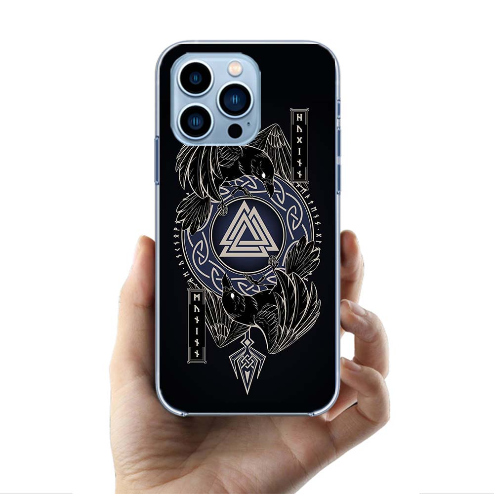 Nordic Norse Cases Phone Case For Iphone 17E 16E 17 Air 16 Pro Max 15 Pro 14 Plus 11 13 12 Mini Cover Cases Compatible with Suit