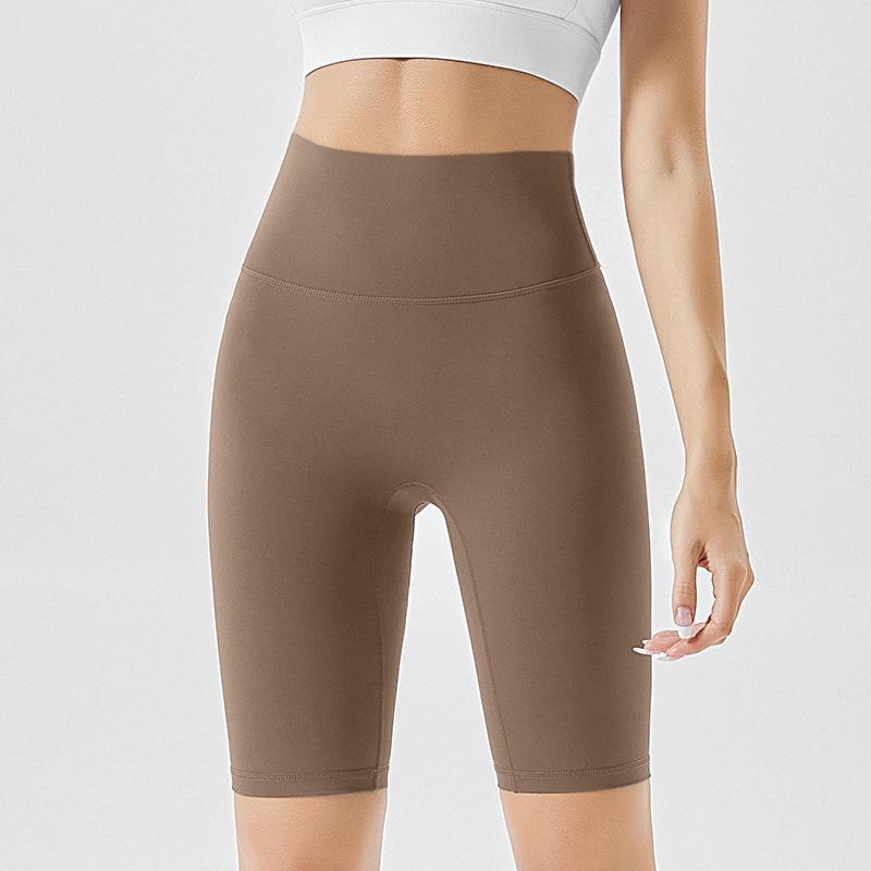 High Waist Quick-Dry Yoga Shorts - Women's Summer Cycling & Fitness Wear