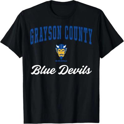 Grayson County High School Blue Devils T-Shirt C3