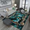 Schmetterlings Teppich Samt Flanell Bedruckte Bodenmatte Elegantes Design Dekorteppich Eingangsbereich Heimdekoration