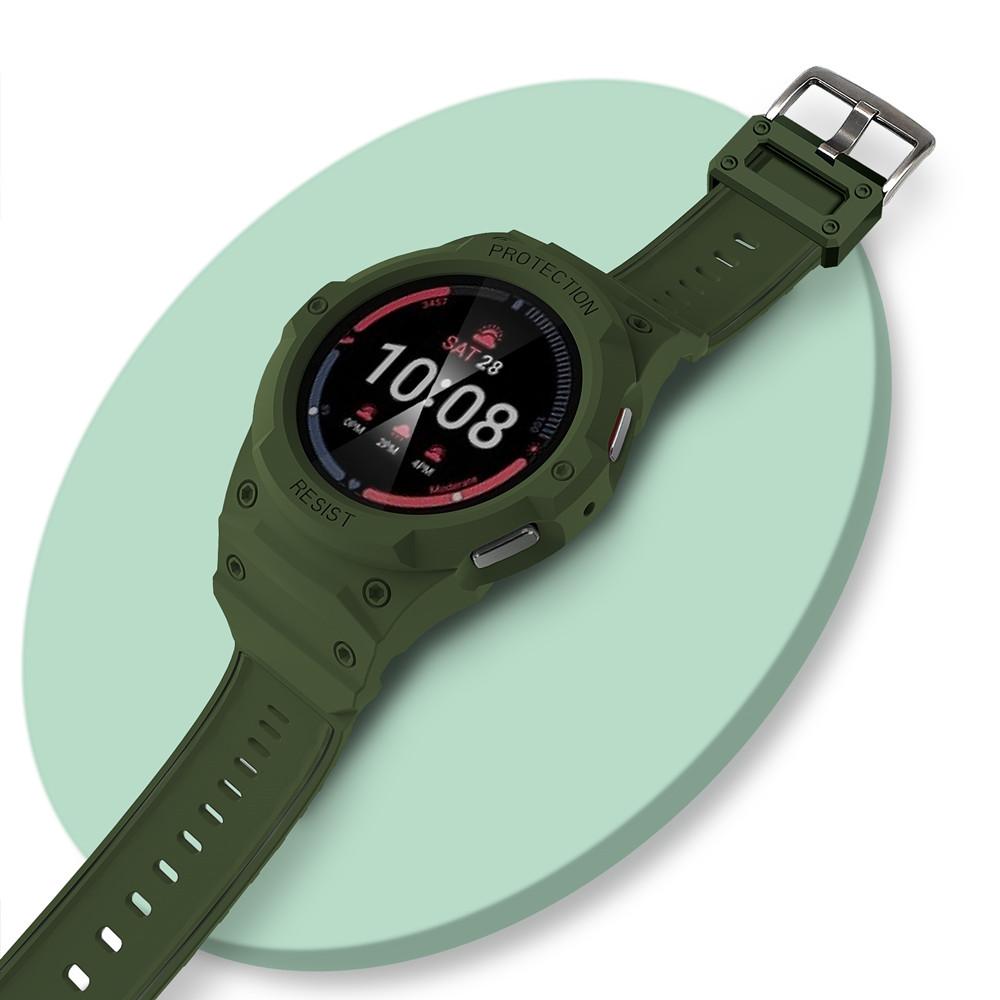 Coque de protection TPU pour cadre, bracelet de montre pour Samsung Galaxy Watch 7/6/5/4/FE 40 mm 44 mm, bracelet, étui bumper