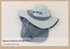 Children's Unisex Wide Brim Sun Hat with Shawl - Spring & Summer Korean Style
