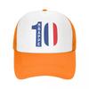 Custom Soccer Gift Mbappes  Pattern Baseball Cap Hip Hop Unisex Womens Adjustable Football Lover Trucker Hat Spring Dad Hat