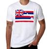 Hawaii Flag With The Hawaiian Islands By Hawaii Nei All Day Tshirt Summer Sports Quick Dry Tshirt