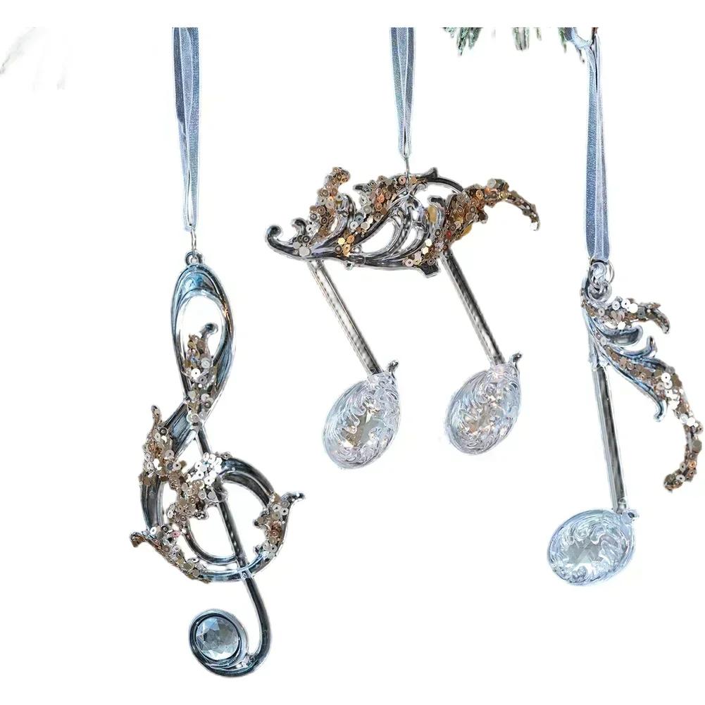 Christmas Pendant Acrylic Decorations Assorted Decorative Shapes Contemporary Style Lightweight Acrylic Material