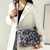2025 New Printed Nylon Shoulder Bag Multi-pocket Large-capacity Lightweight Waterproof Crossbody Bag and Multi-layered Middle-aged Mother Bag