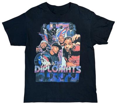 NEW 00s Dipset Camron Jim Jones Diplomats T-Shirt Size S-5XL Reprint Unisex T-Shirt