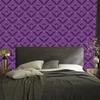 Wallpaper Geometric rhombuses purple and plum, purple background 50x1000