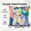 Funda de Cojín Urusei Yatsura Cómoda Reversible Ideal para Coche Sofá Dormitorio y Más