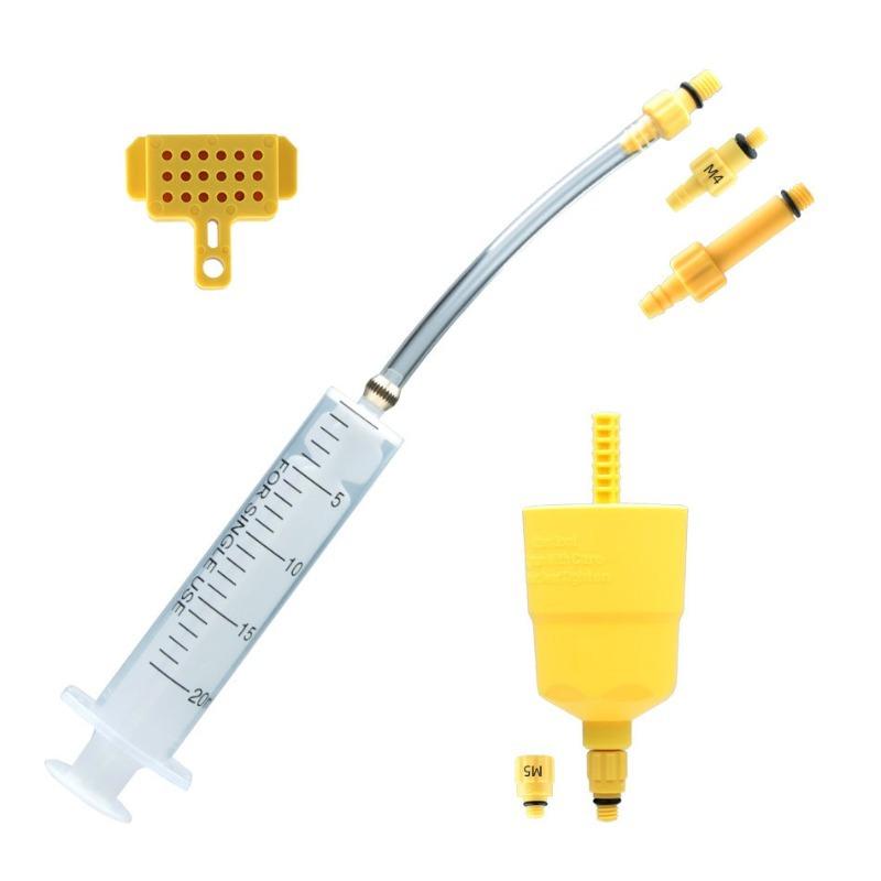 Universal Bike Hydraulic Disc Brake Bleed Kit Multi-tool Set for Mineral Oil Change Professional Cycling Maintenance Equipment