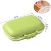 Portable 8-Compartment Moisture-Proof Weekly Pill Organizer and Storage Box