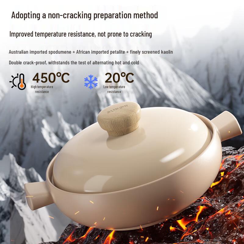 SUPOR Ceramic Claypot Casserole