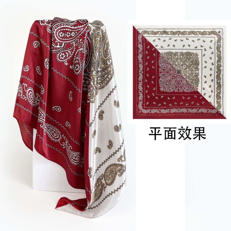 Small square scarf silk scarf men's neck protection scarf professional wear with shirt thin scarf 70x70 scarf